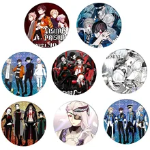Free Shipping 58mm VISUAL PRISON Brooch Pin ANGE YUKI Cosplay Badge Anime Accessories For Clothes Backpack Decoration gift