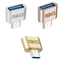 3 шт. OTG Micro USB адаптер для Android смартфонов планшеты компьютер USB