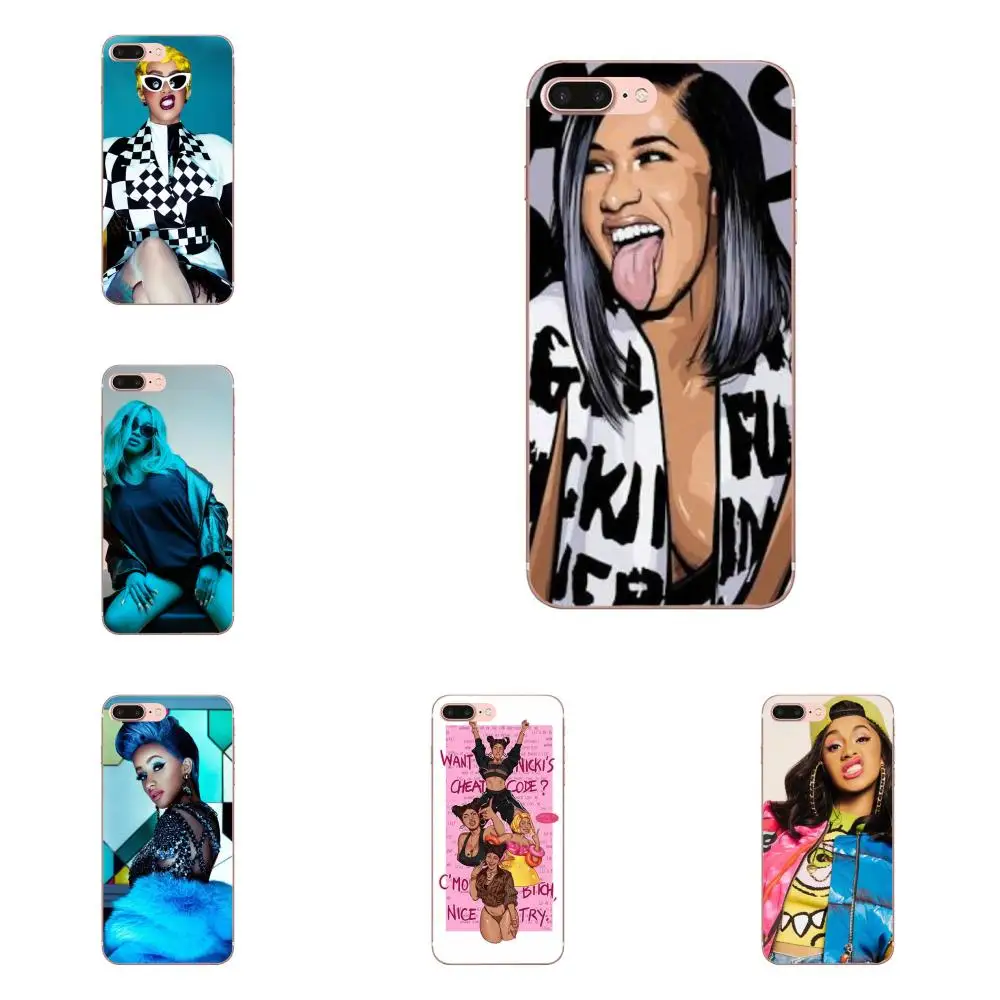 Cardi B Top Detailed Popular High Quality Phone Case For Samsung Galaxy S8 S9 S10 S20 Plus A30 A30S A40 A40S A50 A50S | Мобильные
