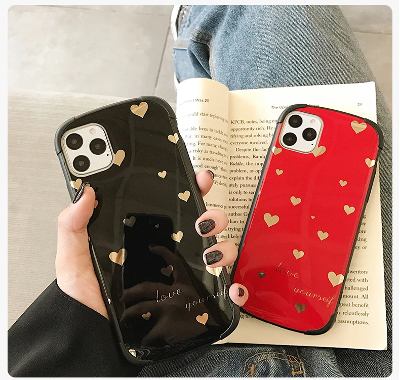 GlamPhoneCase простой бронзирующий чехол для телефона для iPhone11Pro/Max X XS Max XR Мягкий силиконовый чехол для iPhone11 7 8 6 6 S PlusCase