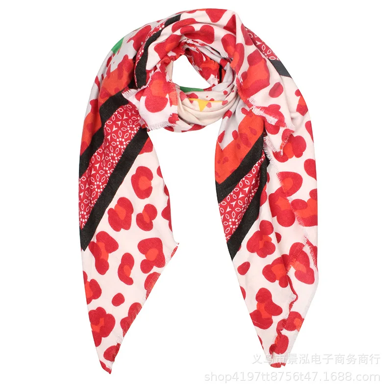 

Camouflage Leopord Pattern Bordered Design Floral-Print Star Four Block Joint 135x135 Galling Four Sides Pull Shall Plush Winter