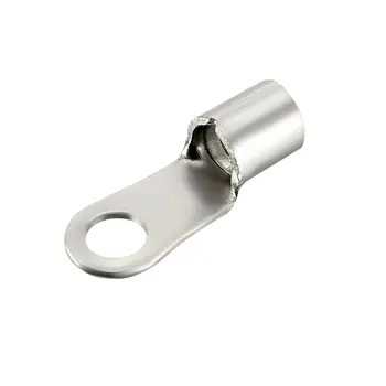 

uxcell 500Pcs RNB8-5S Non-Insulated U-Type Copper Crimp Terminals 6-10mm2 Wire Connector Silver Tone