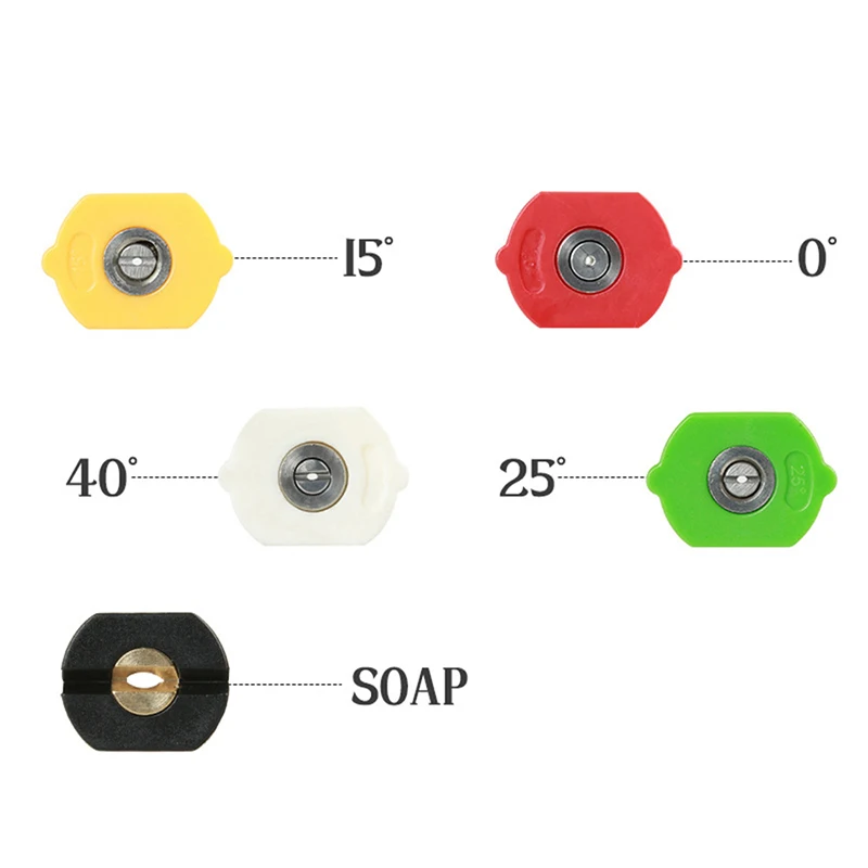 Наборы для очистки высокого давления для Karcher серии K, изогнутый стержень, насадки и адаптер