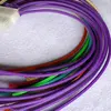 Фиолетовый плетеный провод для домашних животных, 3 4 6 8 10 25 мм, плотный изолированный кабель высокой плотности, расширяемый, Одноцветный ► Фото 2/4