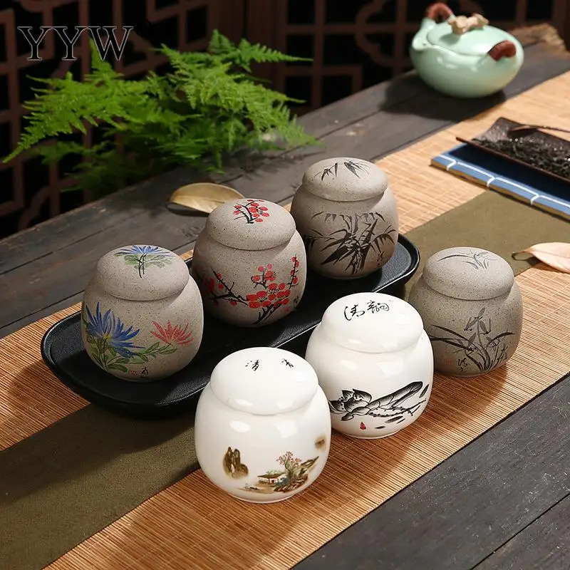 Герметичная герметичная чайная коробка контейнер для чая в японском стиле банка