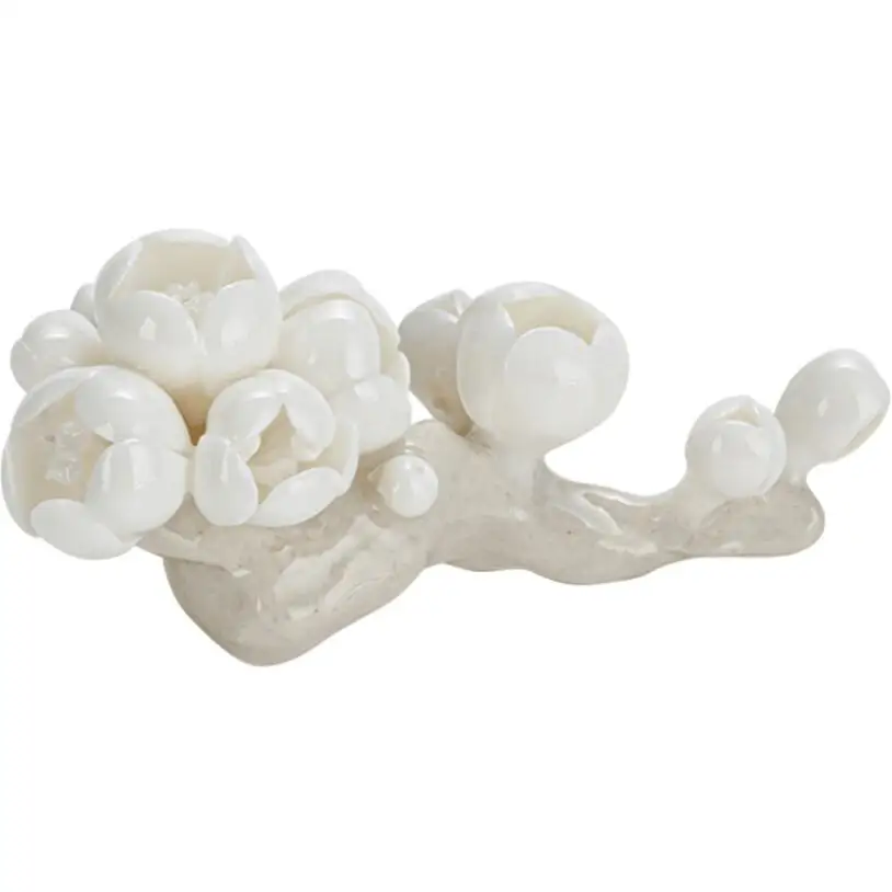 PINNY Plant Ash Glaze Plum Ceramic Tea Pet Chinese Kung Fu Tea Accessories Retro Ceramic Crafts Decorative 5