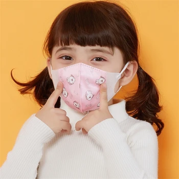 

Children's disposable protective mask baby outdoor four-layer dustproof melt spray cloth filter mask