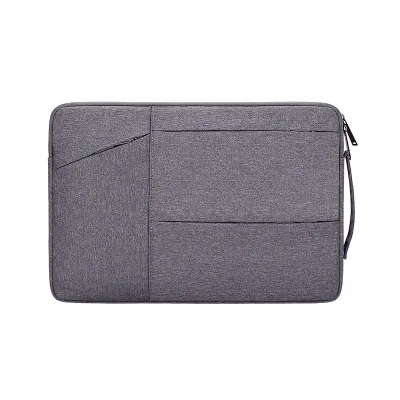 Sleeve 14 15.6 inch Handbag For Macbook Air 13 Pro 11 12 13.3 15 Case Portable Laptop Bag For Xiaomi Lenovo Notebook Cover - Цвет: Dark gray