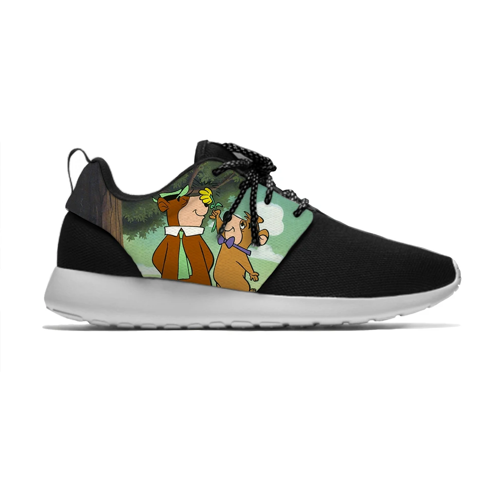 

Anime Bear Yogi Boo Boo Hot Cute Funny Kids Running Shoes Cartoon Cool Breathable Lightweight Sport Sneakers Boys Girls Children