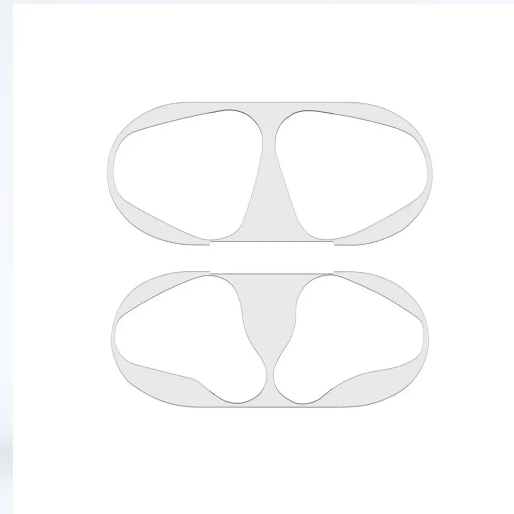 

Protective Sticker Case Skin Dust-proof Dust Guard for Apple Airpods Earphones Charging Box.;