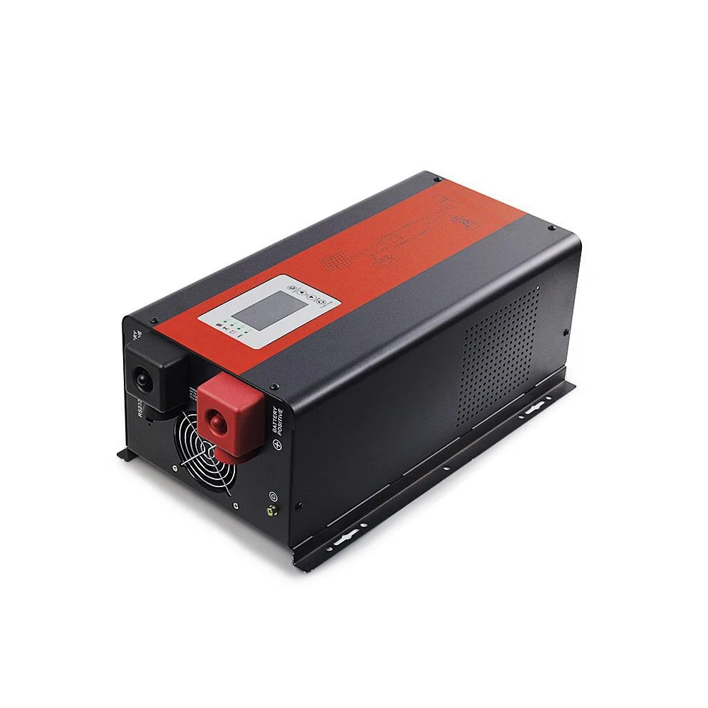

hybrid solar 1kw 2kw 3kw 4kw 5kw off grid solar Inverter with solar controller AC charger hybrid solar inverter power system MPP