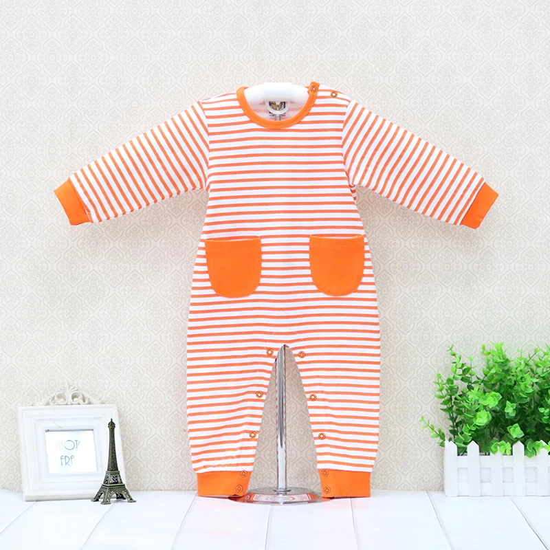 Little Q 100% Cotton One Piece Rompers for Boys and Girls 12-30M Baby Clothes Spring Suits Autumn Jumpsuits