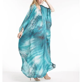 

2020 Plus size Boho Dress Sarong Pareo Beach Cape Beachwear Swimsuit Cover up Tunic Robe De Plage Women Summer Long Dress