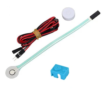 

Cover PT100 Silicone Socks PT100 Hot End with New Hot 3D Printer Automatic Leveling Leveling Sensor Modules(Mk8)