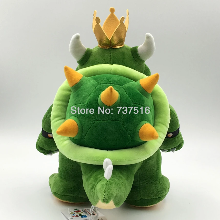 Аниме Super Mario Bros стоящий желтый Koopa& Green Plushie King Купа Боузер плюшевая кукла мягкая игрушка рождественские подарки для детей