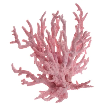 

New Pink Coral Shaped Decoration Ornament for Aquarium Fish Tank