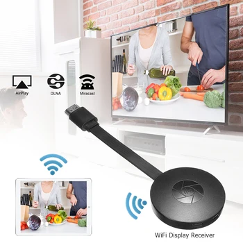 

MiraScreen 1080P USB WiFi Display Dongle Display Dongle Video Adapter Airplay Wireless HDMI TV Stick for Google Phone