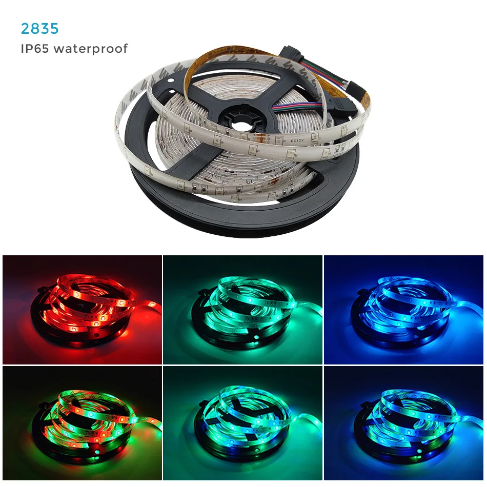 LED Strip Light RGB 5050 SMD 2835 DC12V 5M 10M WiFi Flexible RGB LED Stripe Ribbon Diode Backlight For Home Room kitchen Party