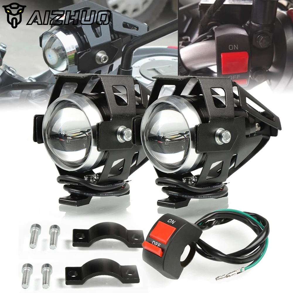 

FOR YAMAHA FZ1 FZ6 FJR1300 FZR600 FZR400 FZR 400 600 YZF600R YZF750R Mtorcycle Headlights Headlamp Spotlights Fog Head Light