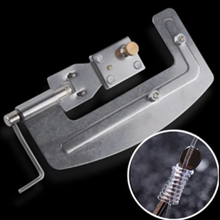 

Semi Automatic Fishing Hooks Line Tier Machine Portable Stainless Steel Fish Hook Line Knotter Tying Binding Fishing Accessories