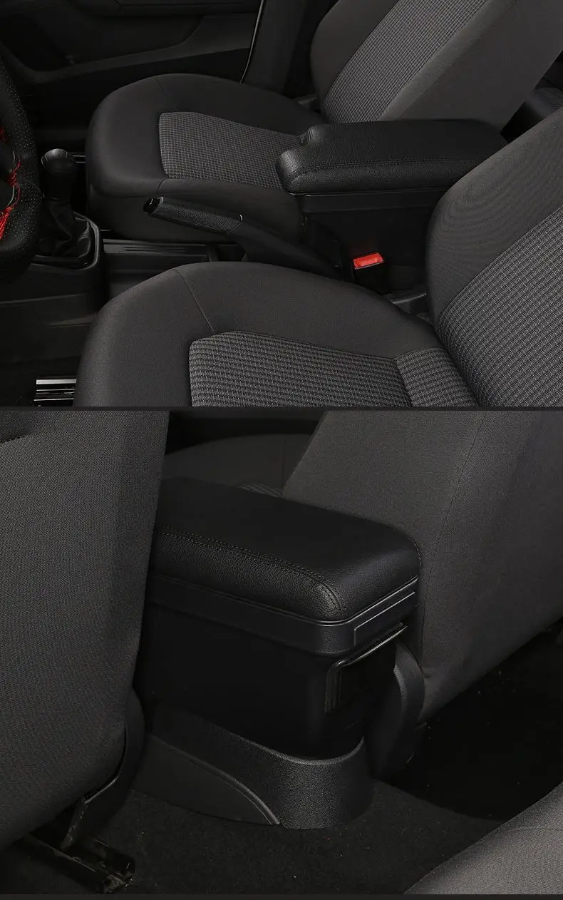 Decorative protector Arm Rest Car Car-styling Modified Modification Decoration Auto Automovil Armrest Box 18 FOR Skoda Rapid