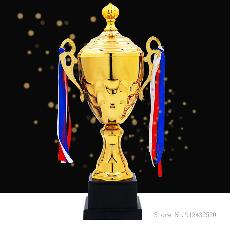 

Customizable Trophies of Champions Trophy, Commercial Covered Metal Trophy, Football Trophy Medal, Souvenir Cup 1Pc