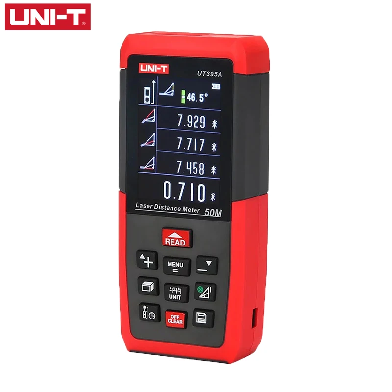 UNI-T medidor de distância a laser ut395a ut395b ut395c profisional digital fita medida 100m 50m 70m rangefinder