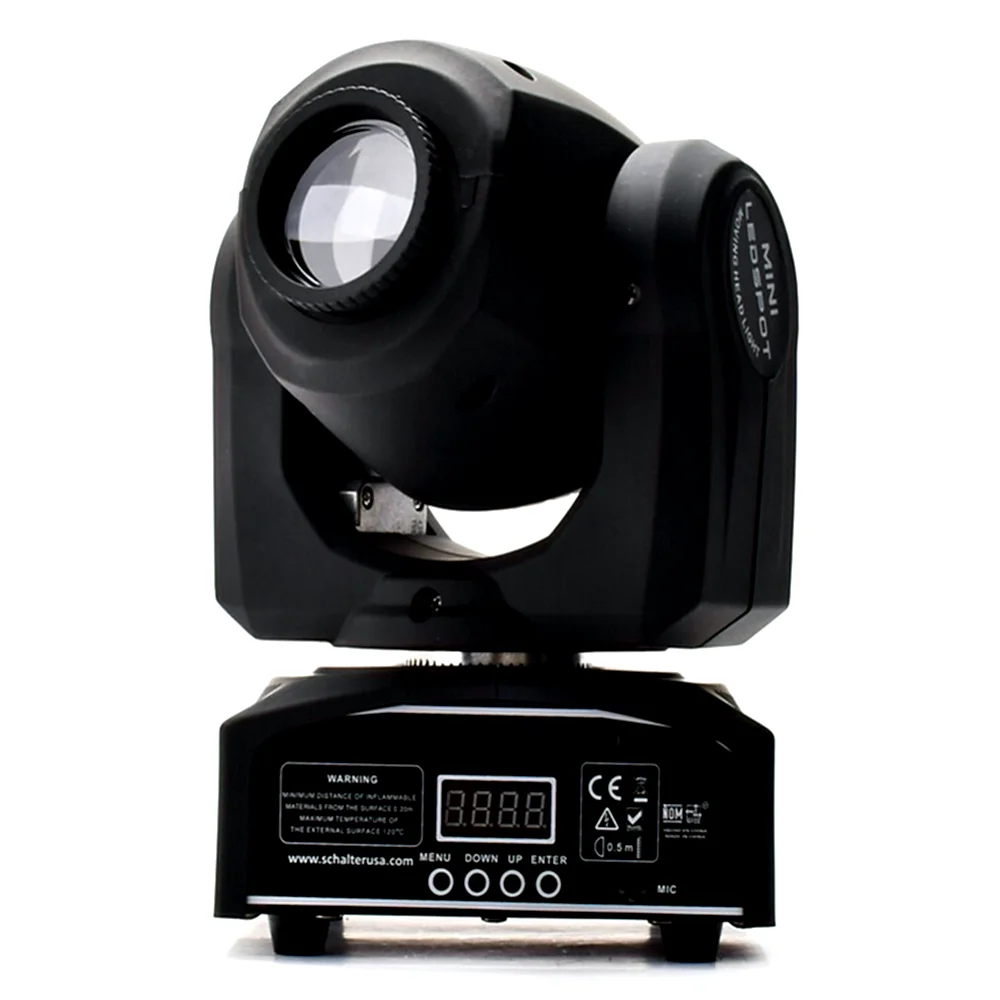 Мини светодиодный прожектор 30 Вт Светодиодный движущийся головной светильник с