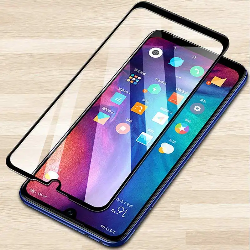 9D полное Защитное стекло для Xiaomi Redmi Note 8 7 6 Pro Защита экрана 6A 5 Plus защитное