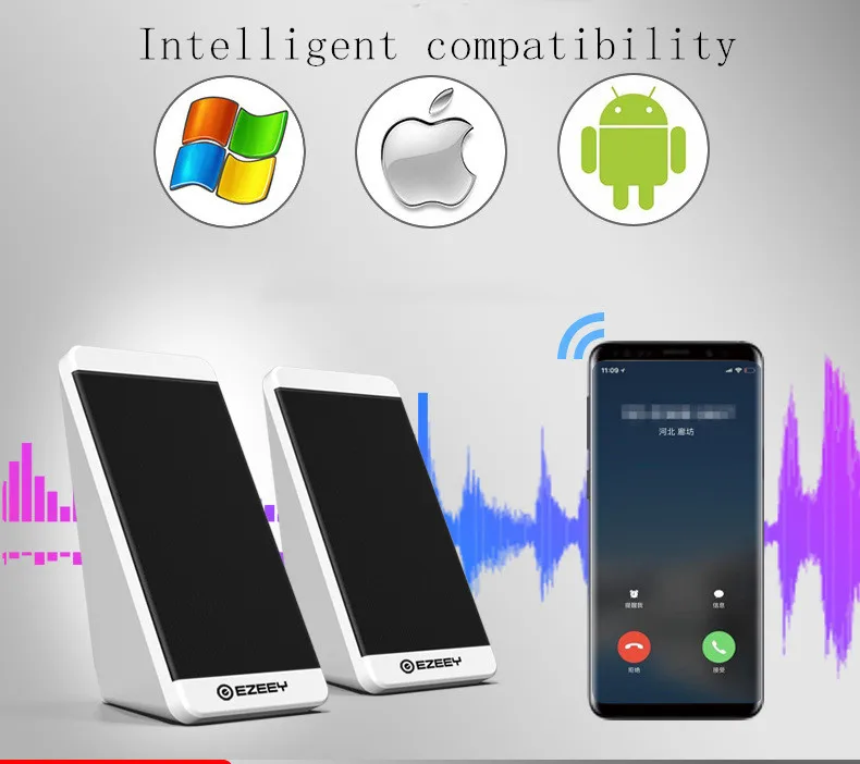 Мини ПК компьютер usb-громкоговоритель Сабвуфер Бумбокс колонки для ноутбука театр звуковая система Caixa De Som Teatro En Casa F4018