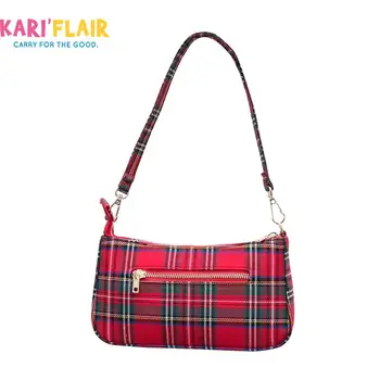 

Canvas Baguette Tote Women Small Shoulder Bag Lady's Vintage Messenger Bag Fashion Subaxillary bags Kandall Luxury Brand Bolsa