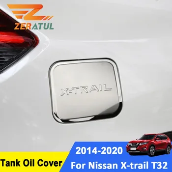 

Zeratul for Nissan X-Trail X Trail XTrail T32 2014 - 2020 Car Tank Cover Stainless Steel Fuel Gas Cap Tank Oil Cover Gas Cap