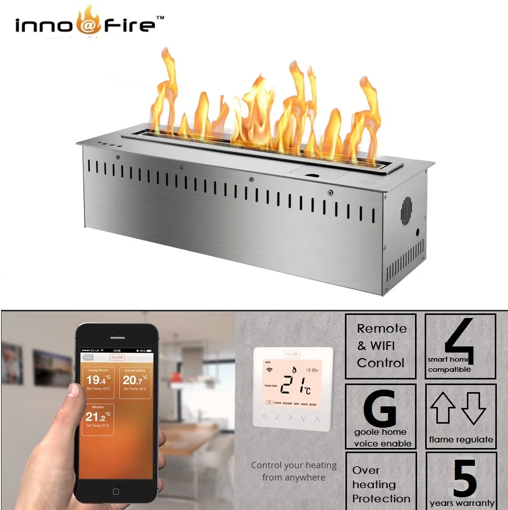 

21 августа Inno-Fire 24-дюймовый декоративный камин с дистанционным управлением