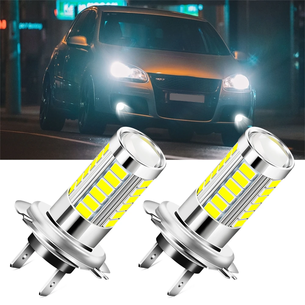 2x H7 Led Bulb Car Light Headlamp Fog Light Accessories For Skoda Rapid Fabia Kodiaq Octavia A7 A5 A2 3 Superb Karoq Yeti Car Headlight Bulbs Led Aliexpress