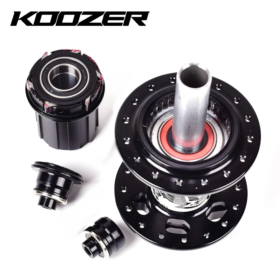 Koozer концентратора XM490 изменения фаз газораспределения MTB горный велосипед 4 подшипник заднего 10*135/15*100 12*142 мм QR через 28/32/36 отверстия дисковый тормоз велосипедные ступицы