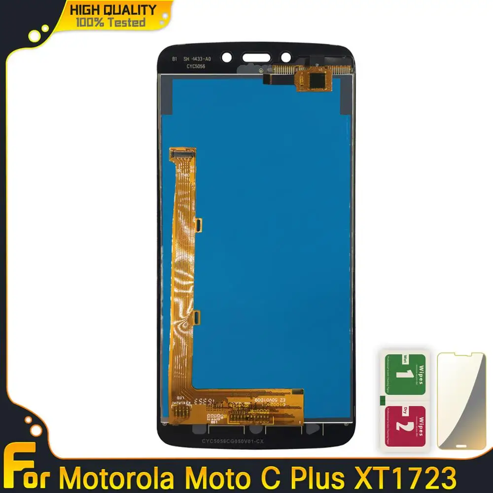 LCD Display For Motorola Moto C Plus XT1723 Touch Screen Sensor Digitizer Assembly | Мобильные телефоны и аксессуары