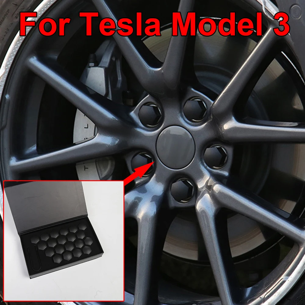 Набор колпачков гайки колеса для Tesla модель 3 внешний декор Авто защитный