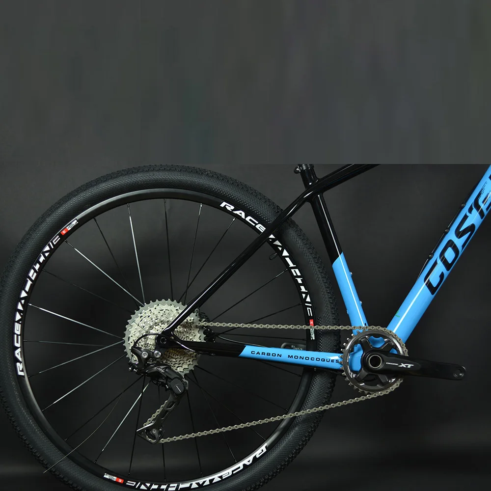 1X11 скорость XT Manituo M30 вилка Costelo SOLO 2 горный велосипед MTB велосипед 29er через ось углерод рама