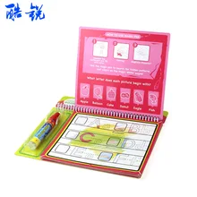 Волшебная доска для рисования водой, книга для рисования детей, экологически чистое граффити, водный альбом для рисования