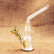 Металлические медные трубы, кальянная трубка для курения кальяна, фильтр для табака, трубка для дыма, портативный мини водопровод, аксессуары для кальяна