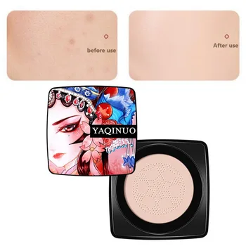 

Air Cushion BB Cream With Mushroom Puff Concealer Waterproof Brighten Face Comestic Base Primer BB Cream Moisturizing