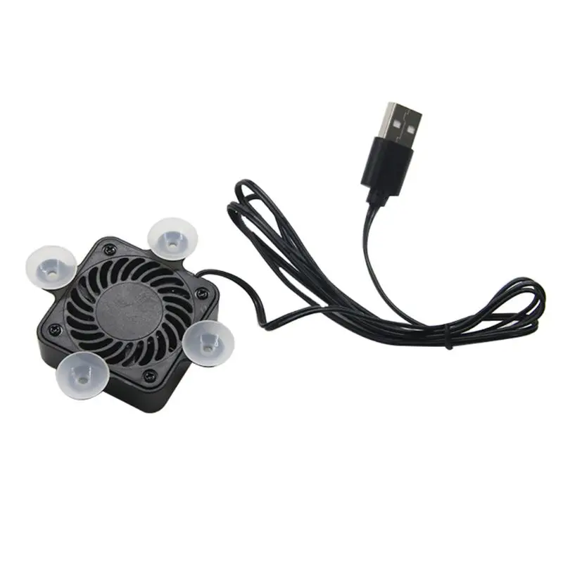 

Universal Portable USB Mobile Phone Cooling Pad Cooler Fan Radiator with 4 Small Suction Cup for iPhone iPad Samsung Smart Phone