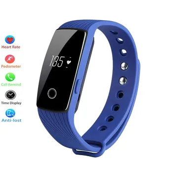 

Smart Wristband Heart Rate Monitor IP67 OLED Sport Fitness Bracelet Tracker Smart Bluetooth Band for Android IOS Digital Watch
