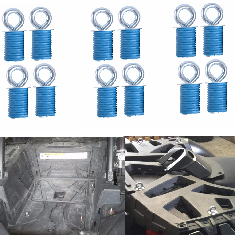Для Polaris Lock& Ride ATV связать вниз якоря для RZR, спортсмены и Ace-Set Блокировка и езда тип якоря от GripPRO ATV якоря