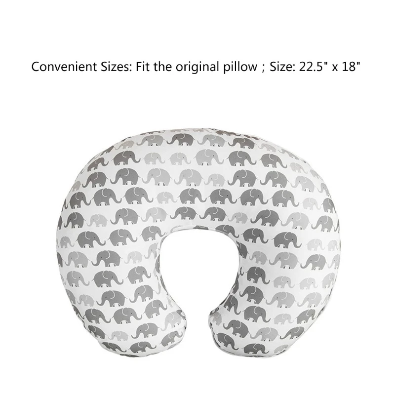 Baby Nursing Pillowcase Elastic U-shaped Pillow Case Detachable Pillow Cover Breastfeeding Pregnant Women Pillowcase pillow case cover,nursing pillow cover,baby pillow cover