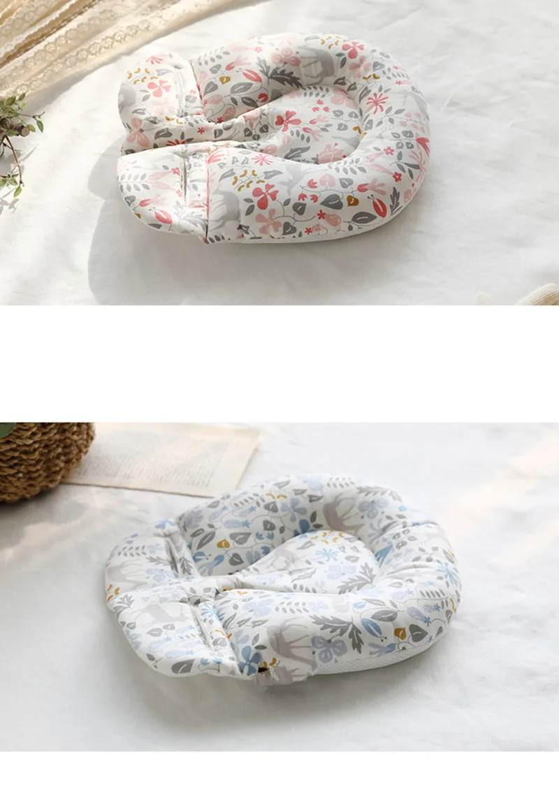Детская подушка для коляски для новорожденных, детская подушка для автокресла, Подушка для сна с двумя головками