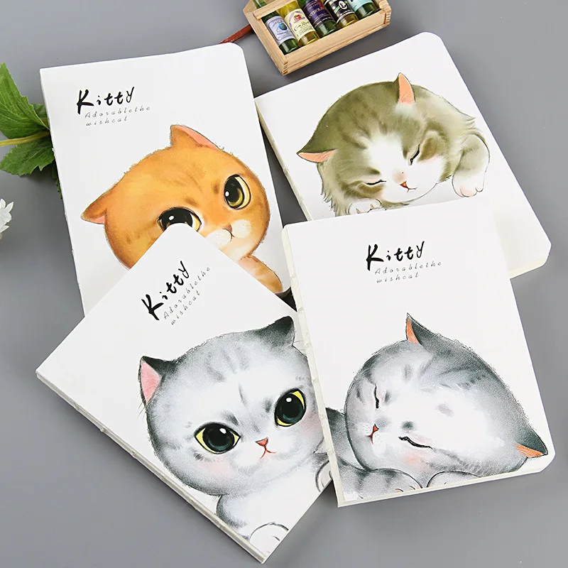 

Adorable Cat Time Nude This Creative Small Beautiful Laptop Pockets Notebook Origional Notebook Factory Wholesale