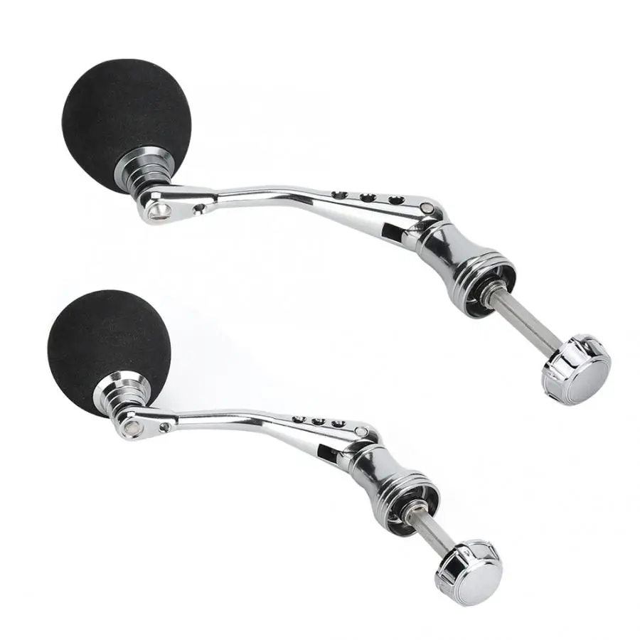 Unique Bargains EVA Bouton de Puissance 30mm Rond Ultra Léger Moulinet de Pêche Rocker Poignée Bouton de Remplacement, Noir