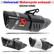 Универсальный мотоциклетный глушитель для мотоцикла M1 выхлопной дБ killer escape для Yamaha R1 mt10 R3 Kawasaki ninja400 z250 z900 KTM