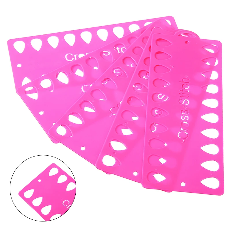 5pcs Floss Organizers Cross Stitch Board Thread & Yarn Organizer DIY